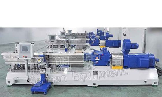 Linea di composto di plastica ad alto rendimento estrusore a vite gemellato conico automatico